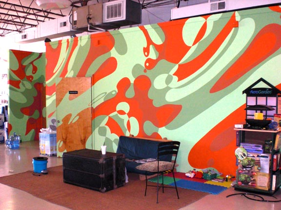 American Beauty Garden Center mural