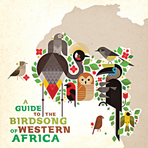 Scott Partridge - Illustration - West Africa Vinyl Album Front Cover