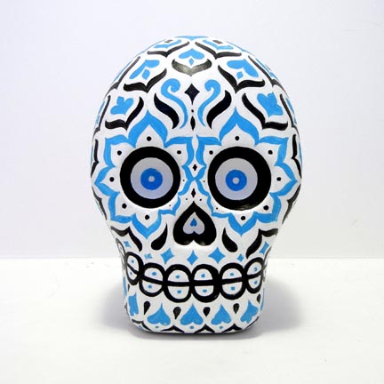 scott partridge - day of the dead skull - el camino restaurant