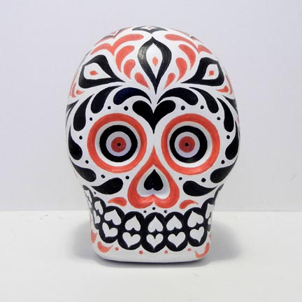 scott partridge - day of the dead skull - el camino restaurant