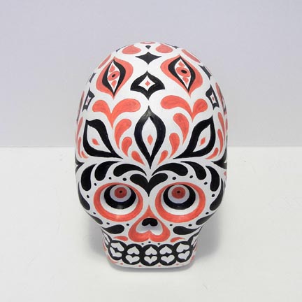 scott partridge - day of the dead skull - el camino restaurant