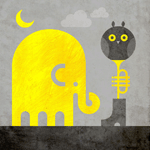 Scott Partridge - Illustration - Elephants Series 