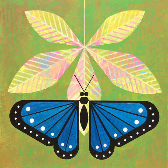 scott partridge - morpho - painting