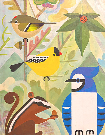 scott partridge - painting - nc wildlife