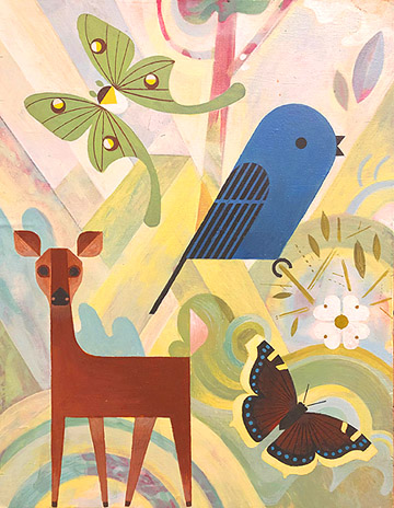 scott partridge - painting - nc wildlife