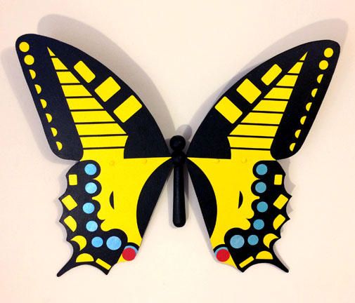 Scott Partridge - painting - papilio saharae