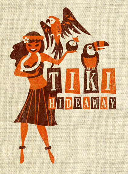 Scott Partridge - Commercial Art - Tiki Hideaway