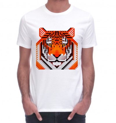 tiger - scott partridge illustration - tee shirt - monsieur t shirt